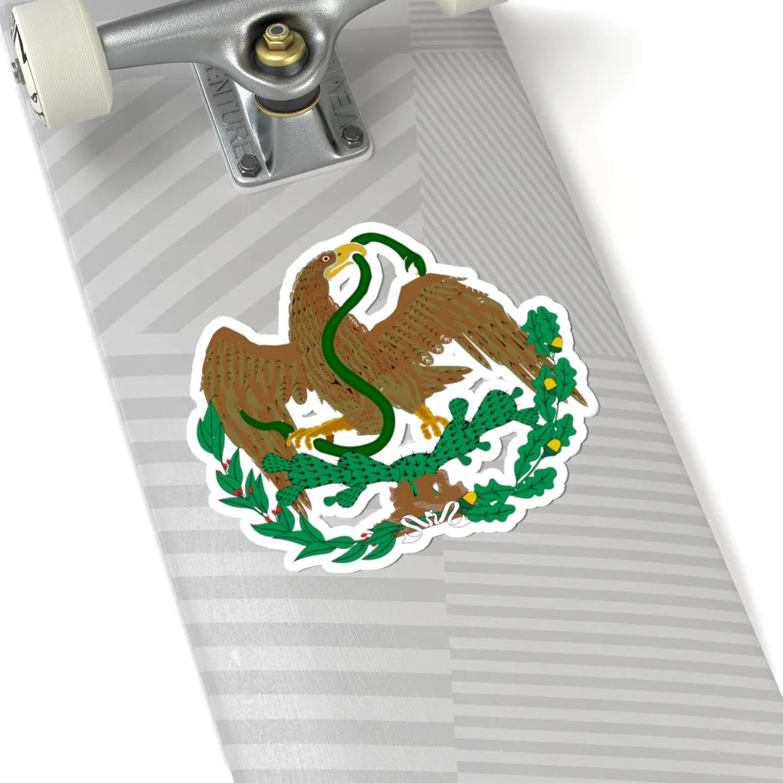 Coat of arms of Mexico 1823-1864 18671893 (Mexico) (Coat of Arms) STICKER Vinyl Kiss-Cut Decal - The Sticker Space