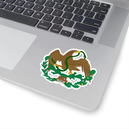 Coat of arms of Mexico 1823-1864 18671893 (Mexico) (Coat of Arms) STICKER Vinyl Kiss-Cut Decal - The Sticker Space