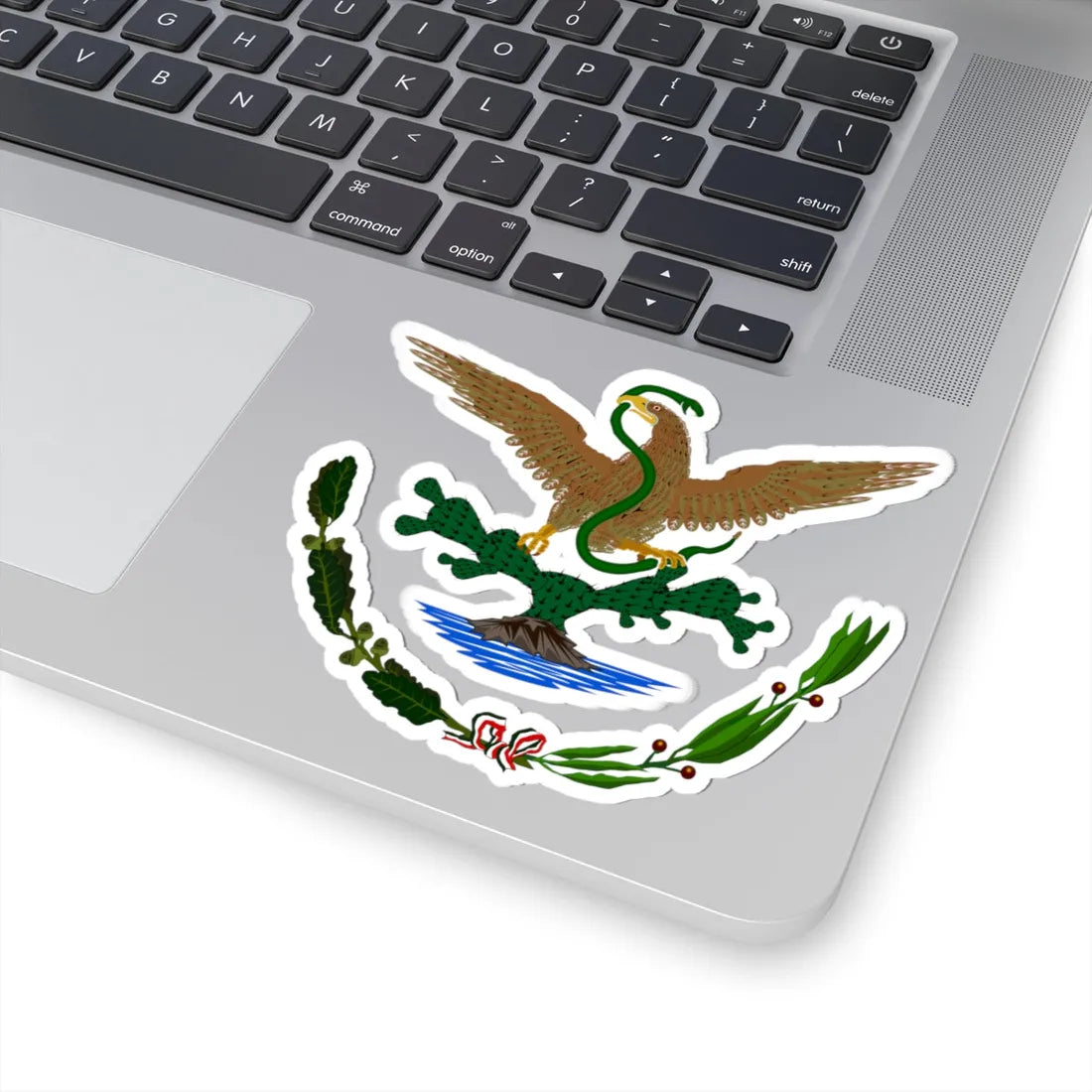Coat of arms of Mexico 1893-1916 (Mexico) (Coat of Arms) STICKER Vinyl Kiss-Cut Decal - The Sticker Space