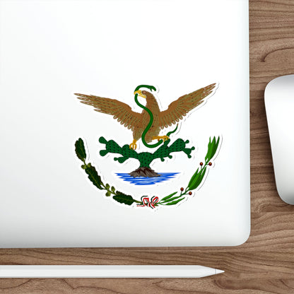 Coat of arms of Mexico (1893–1916) STICKER Vinyl Die-Cut Decal-The Sticker Space