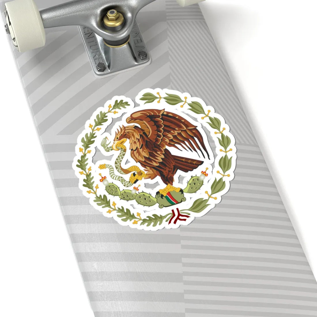 Coat of arms of Mexico 1934-1968 (Mexico) (Coat of Arms) STICKER Vinyl Kiss-Cut Decal - The Sticker Space