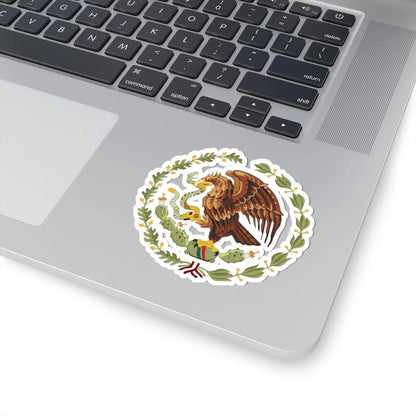 Coat of arms of Mexico 1934-1968 (Mexico) (Coat of Arms) STICKER Vinyl Kiss-Cut Decal - The Sticker Space
