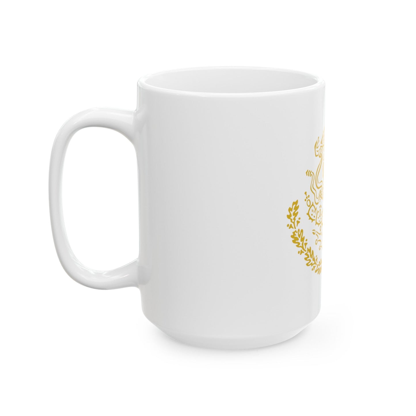 Coat of arms of Mexico 2 - White Coffee Mug-The Sticker Space