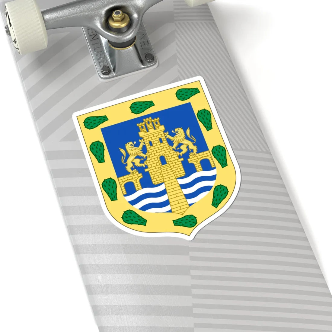 Coat of arms of Mexico City Mexico 2 (Costa Rica) (Coat of Arms) STICKER Vinyl Kiss-Cut Decal - The Sticker Space