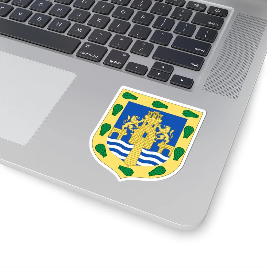 Coat of arms of Mexico City Mexico 2 (Costa Rica) (Coat of Arms) STICKER Vinyl Kiss-Cut Decal - The Sticker Space