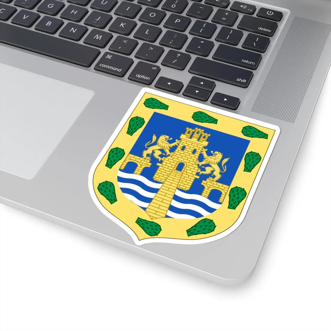 Coat of arms of Mexico City Mexico 2 (Costa Rica) (Coat of Arms) STICKER Vinyl Kiss-Cut Decal - The Sticker Space