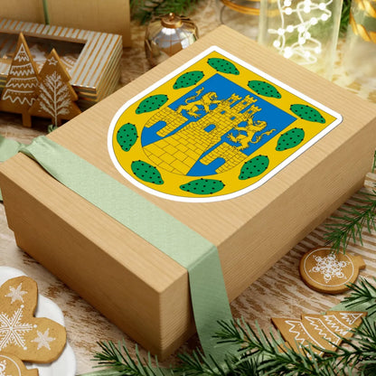 Coat of arms of Mexico City Mexico (Costa Rica) (Coat of Arms) STICKER Vinyl Kiss-Cut Decal - The Sticker Space