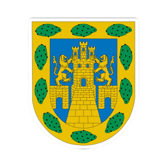 Coat of arms of Mexico City Mexico (Mexico) (Coat of Arms) STICKER Vinyl Kiss-Cut Decal 2 Inch White - The Sticker Space
