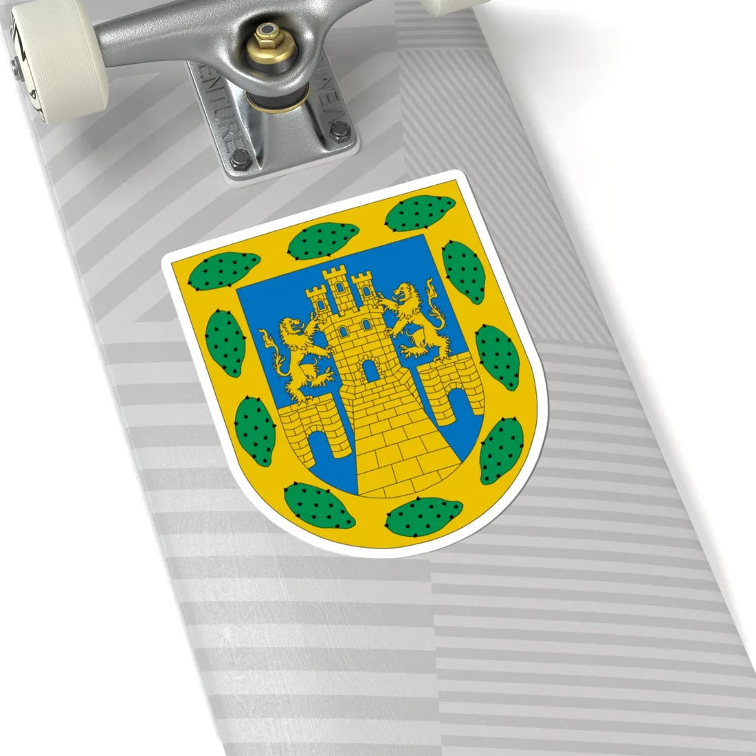 Coat of arms of Mexico City Mexico (Mexico) (Coat of Arms) STICKER Vinyl Kiss-Cut Decal - The Sticker Space