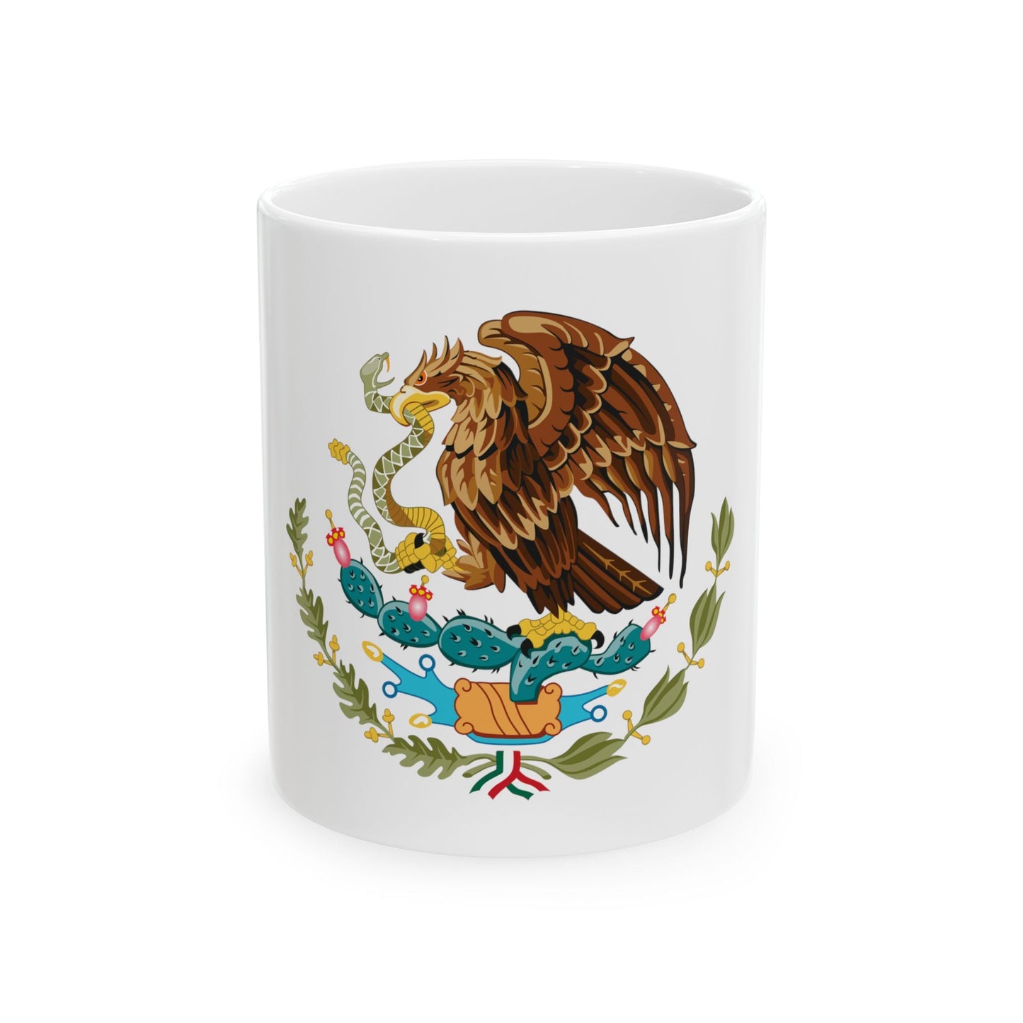 Coat of arms of Mexico - White Coffee Mug