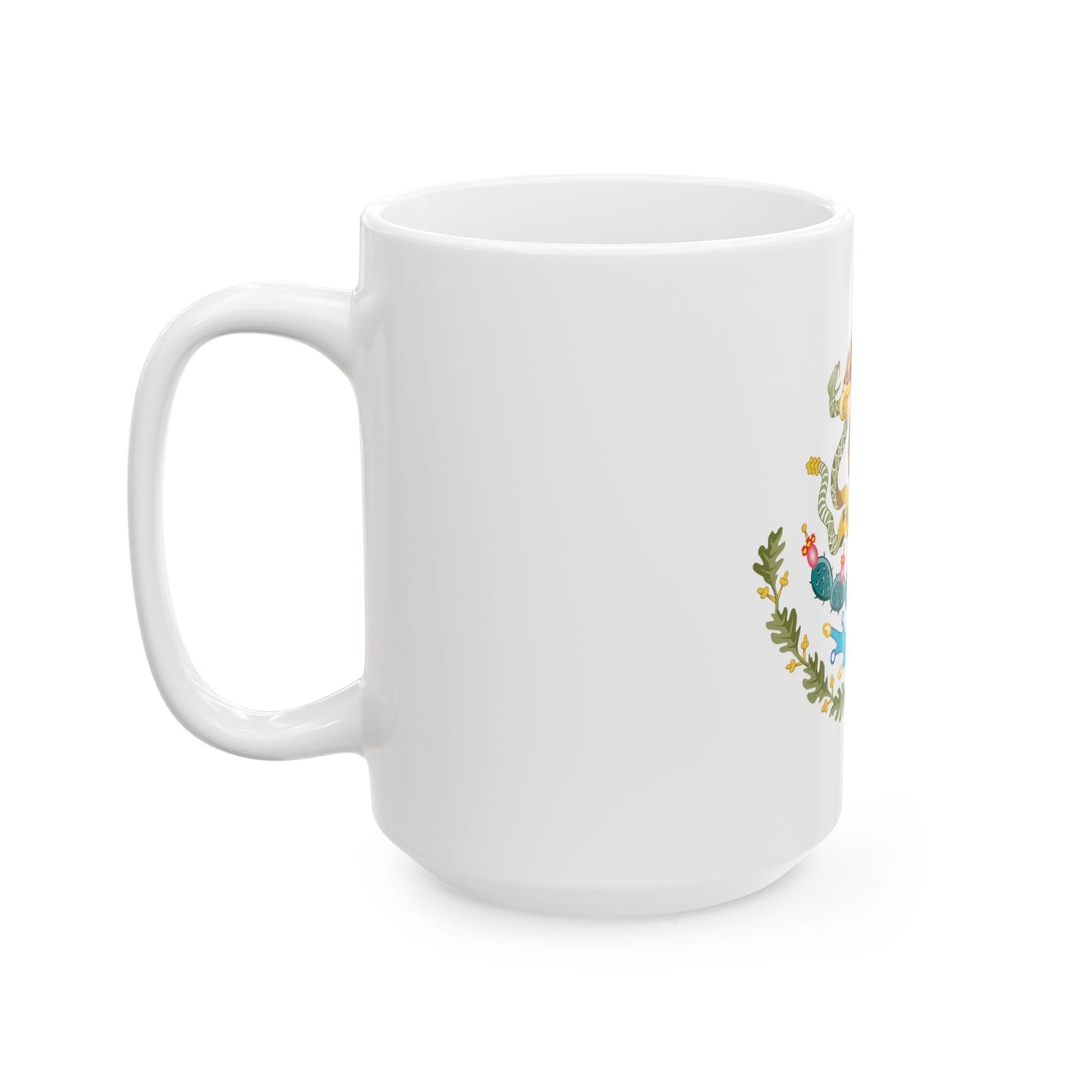 Coat of arms of Mexico - White Coffee Mug