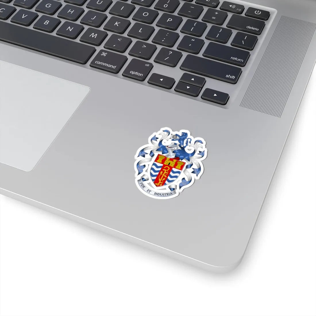 Coat of arms of Mid Devon District Council (England) (Coat of Arms) STICKER Vinyl Kiss-Cut Decal - The Sticker Space