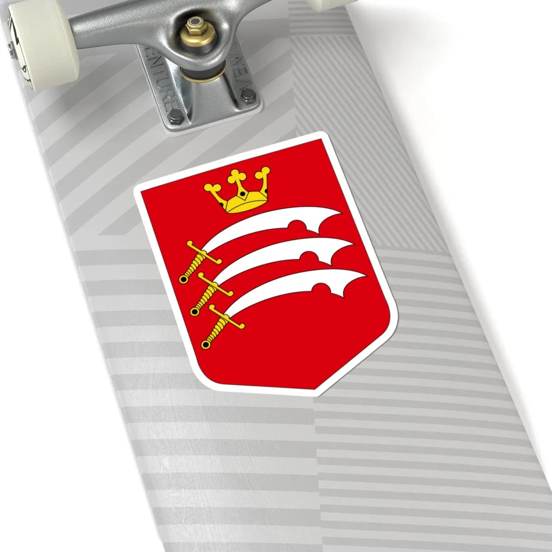 Coat of Arms of Middlesex (England) (Coat of Arms) STICKER Vinyl Kiss-Cut Decal - The Sticker Space