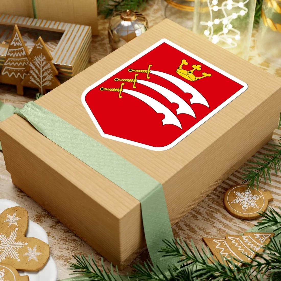 Coat of Arms of Middlesex (England) (Coat of Arms) STICKER Vinyl Kiss-Cut Decal - The Sticker Space