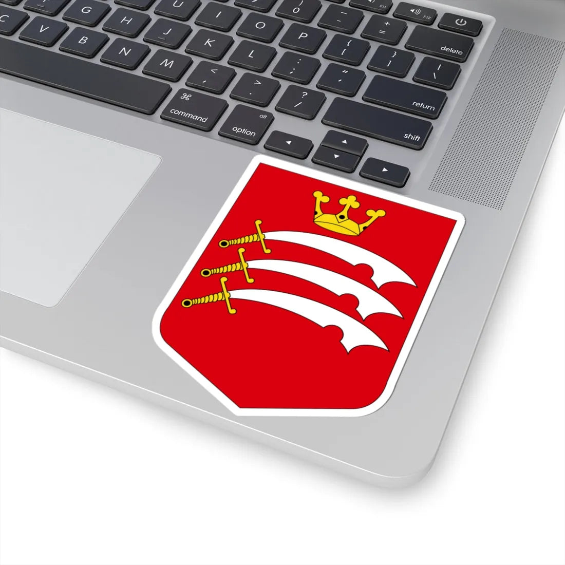 Coat of Arms of Middlesex (England) (Coat of Arms) STICKER Vinyl Kiss-Cut Decal - The Sticker Space