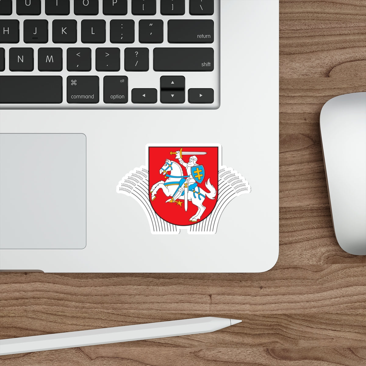 Coat of Arms of Ministry of Agriculture Lithuania STICKER Vinyl Die-Cut Decal-The Sticker Space