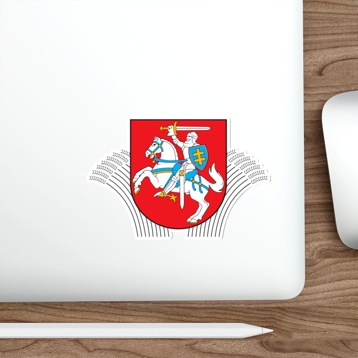 Coat of Arms of Ministry of Agriculture Lithuania STICKER Vinyl Die-Cut Decal-The Sticker Space