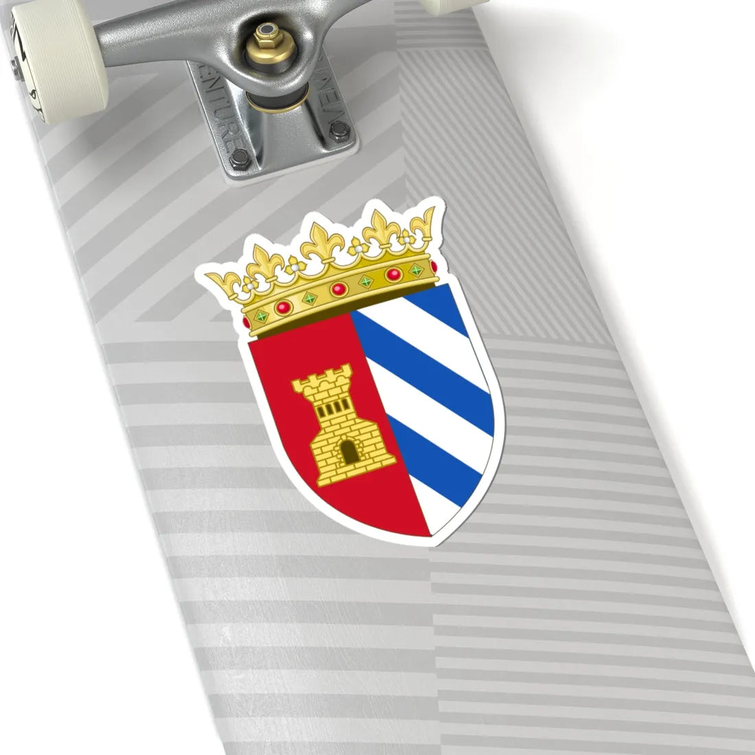 Coat of Arms of Mislata (Spain) (Coat of Arms) STICKER Vinyl Kiss-Cut Decal - The Sticker Space
