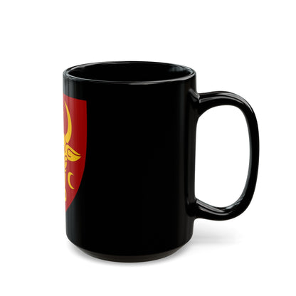 Coat of arms of Moldavia - Black Coffee Mug-The Sticker Space