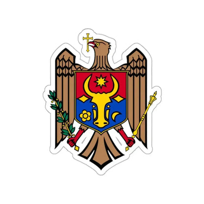 Coat of arms of Moldova STICKER Vinyl Die-Cut Decal 2 Inch - The Sticker Space