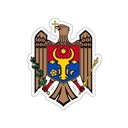 Coat of arms of Moldova STICKER Vinyl Die-Cut Decal 6 Inch - The Sticker Space