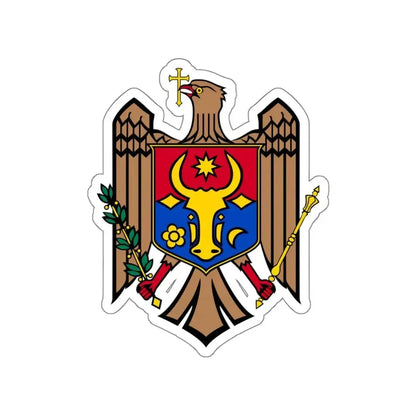 Coat of arms of Moldova STICKER Vinyl Die-Cut Decal - The Sticker Space