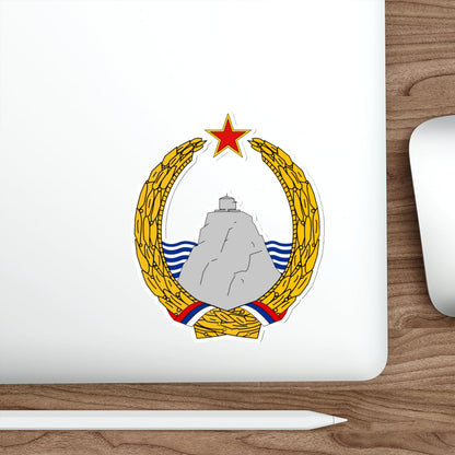 Coat of arms of Montenegro (1945–1993) STICKER Vinyl Die-Cut Decal-The Sticker Space