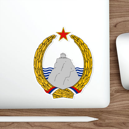 Coat of arms of Montenegro (1945–1993) STICKER Vinyl Die-Cut Decal-The Sticker Space