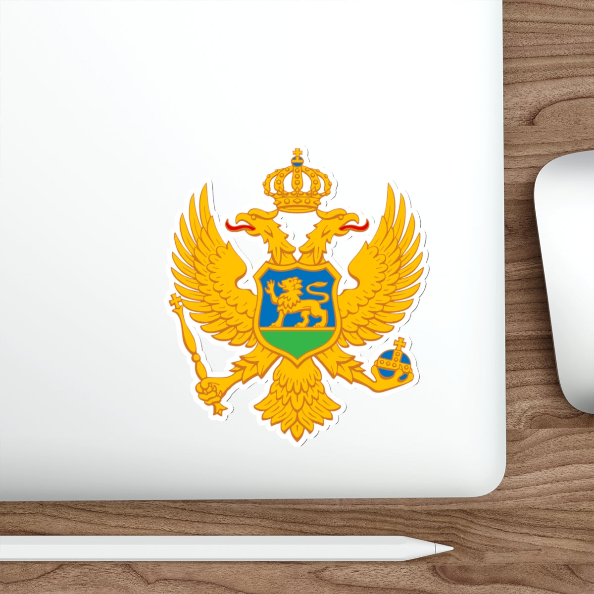 Coat of arms of Montenegro STICKER Vinyl Die-Cut Decal-The Sticker Space