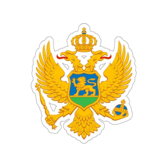 Coat of arms of Montenegro STICKER Vinyl Die-Cut Decal 2 Inch - The Sticker Space