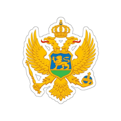 Coat of arms of Montenegro STICKER Vinyl Die-Cut Decal - The Sticker Space
