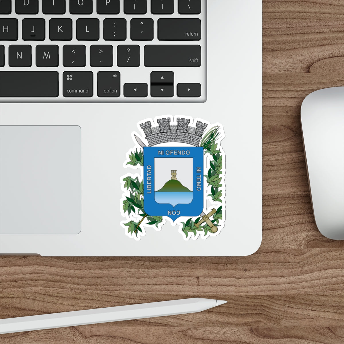 Coat of arms of Montevideo Department STICKER Vinyl Die-Cut Decal-The Sticker Space