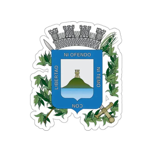 Coat of arms of Montevideo Department STICKER Vinyl Die-Cut Decal 2 Inch - The Sticker Space