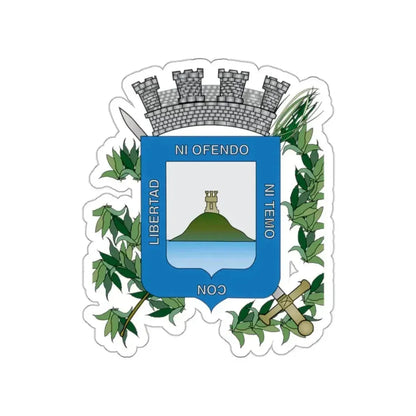 Coat of arms of Montevideo Department STICKER Vinyl Die-Cut Decal - The Sticker Space