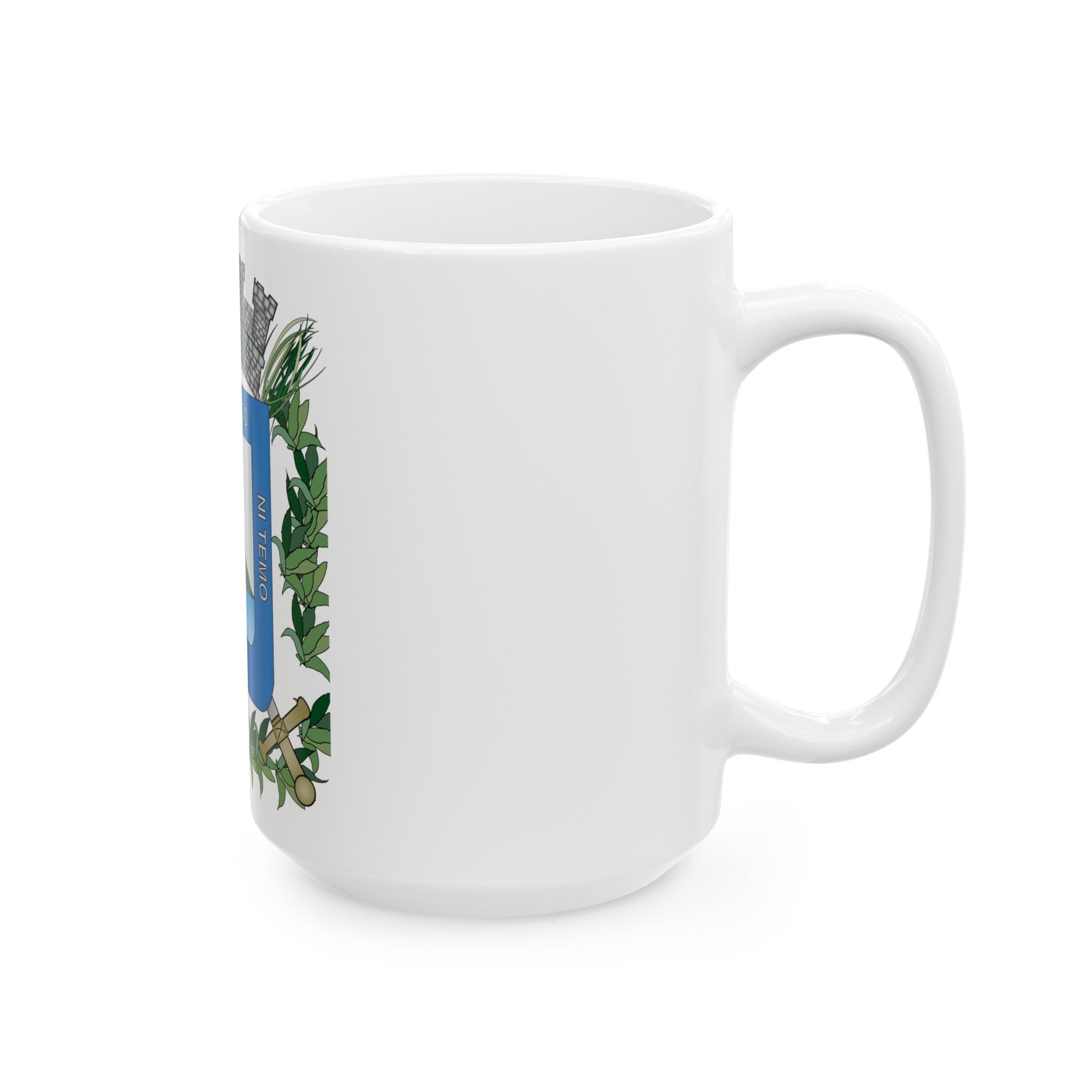 Coat of arms of Montevideo Department - White Coffee Mug-The Sticker Space