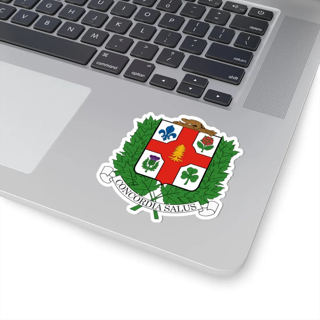 Coat of arms of Montreal (Canada) (Coat of Arms) STICKER Vinyl Kiss-Cut Decal - The Sticker Space