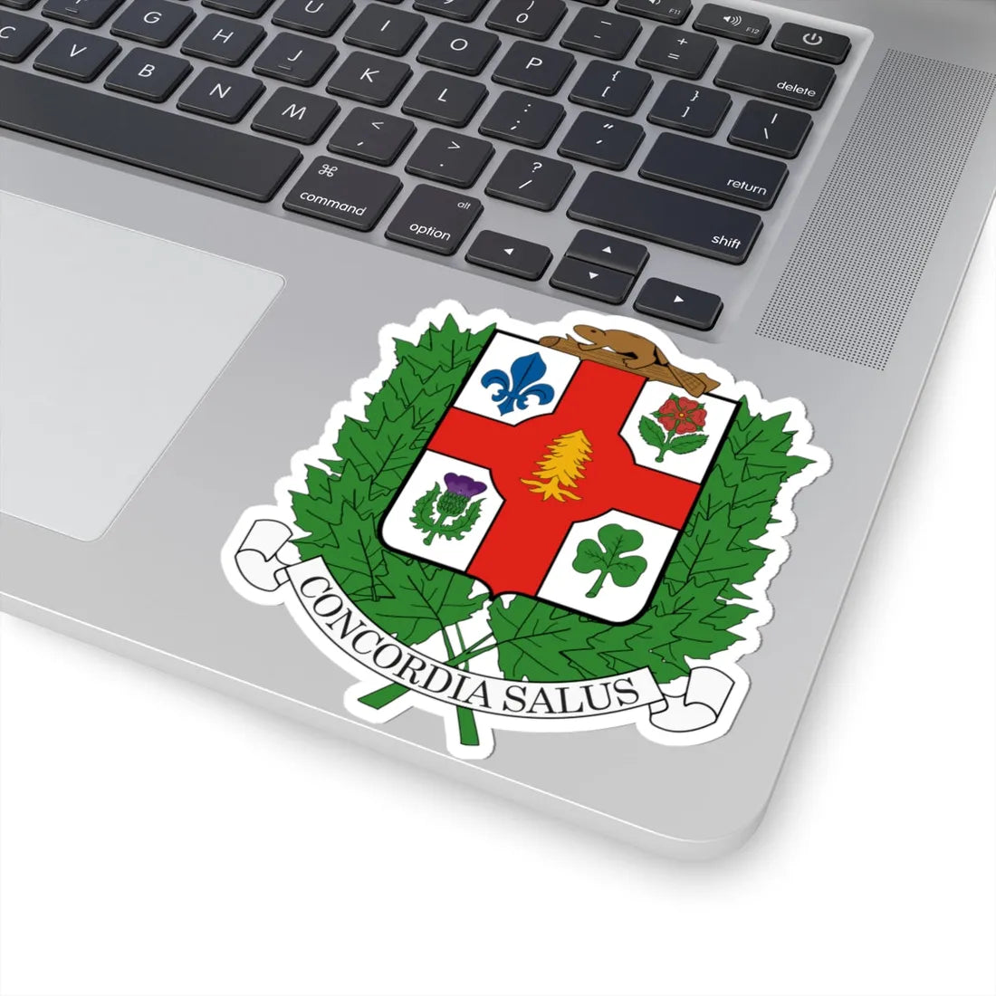 Coat of arms of Montreal (Canada) (Coat of Arms) STICKER Vinyl Kiss-Cut Decal - The Sticker Space