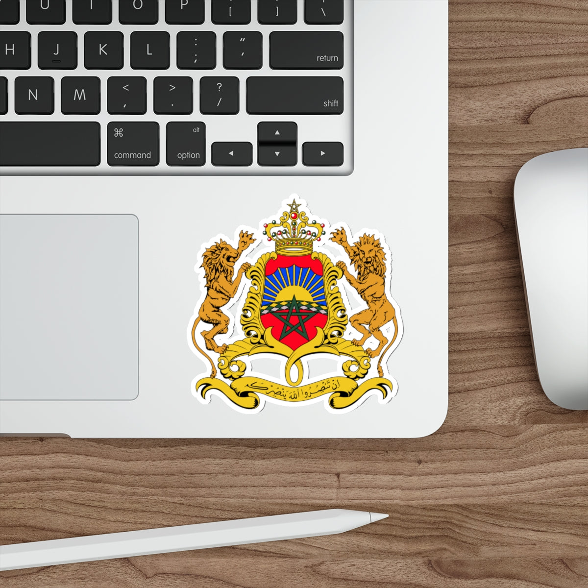 Coat of arms of Morocco STICKER Vinyl Die-Cut Decal-The Sticker Space