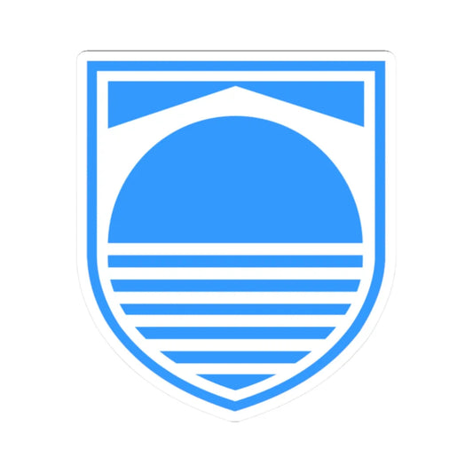 Coat of arms of Mostar (Bosnia and Herzegovina) (Coat of Arms) STICKER Vinyl Kiss-Cut Decal 2 Inch White - The Sticker Space
