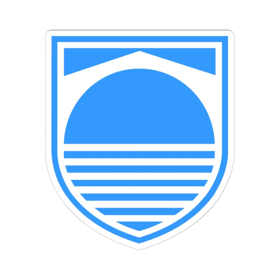 Coat of arms of Mostar (Bosnia and Herzegovina) (Coat of Arms) STICKER Vinyl Kiss-Cut Decal 6 Inch White - The Sticker Space