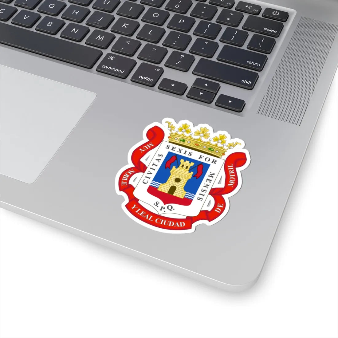 Coat of Arms of Motril (Spain) (Coat of Arms) STICKER Vinyl Kiss-Cut Decal - The Sticker Space