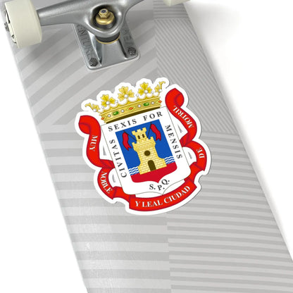 Coat of Arms of Motril (Spain) (Coat of Arms) STICKER Vinyl Kiss-Cut Decal - The Sticker Space