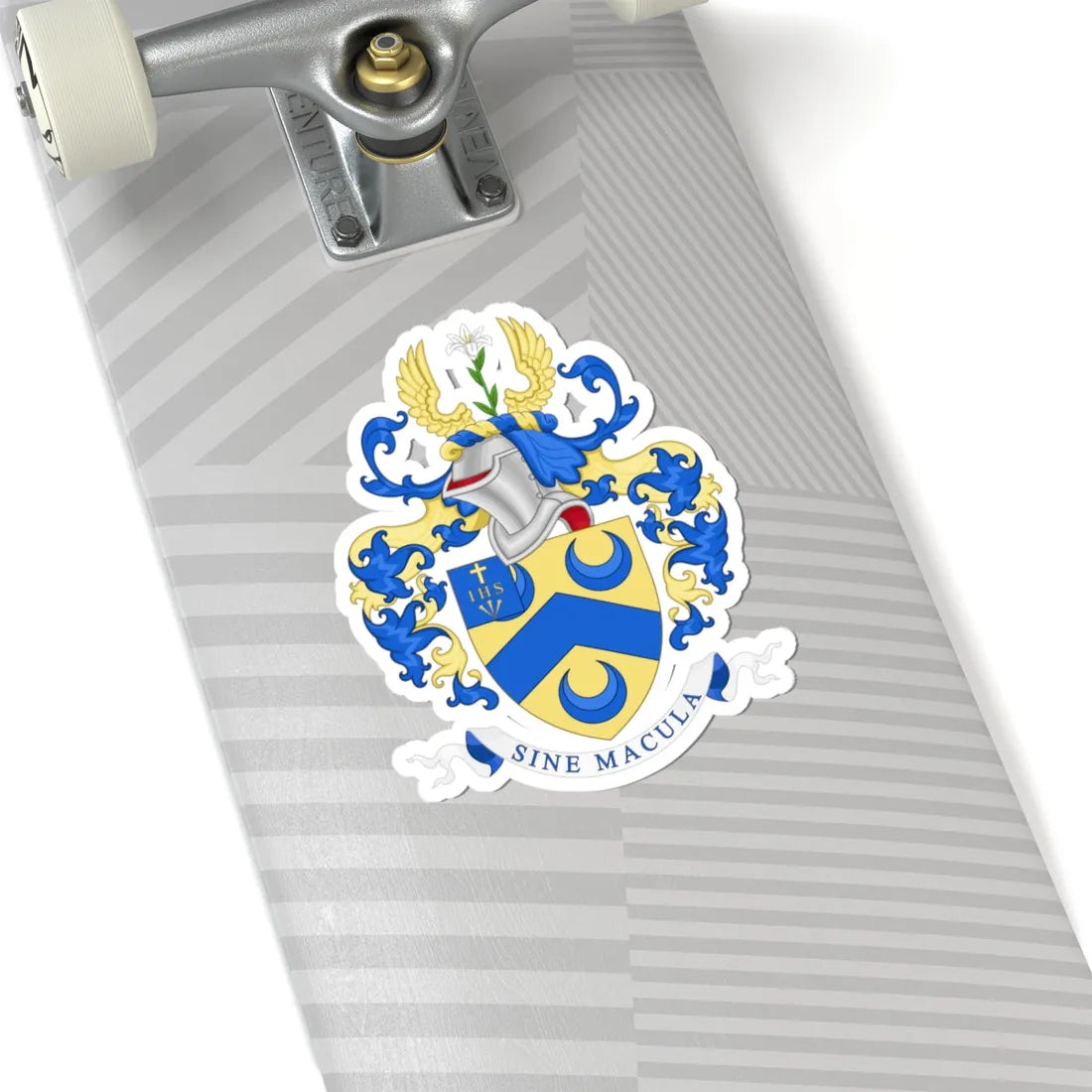 Coat of Arms of Mount St. Marys College (England) (Coat of Arms) STICKER Vinyl Kiss-Cut Decal - The Sticker Space
