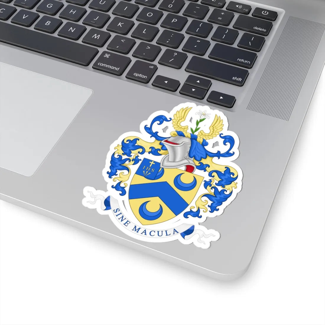 Coat of Arms of Mount St. Marys College (England) (Coat of Arms) STICKER Vinyl Kiss-Cut Decal - The Sticker Space
