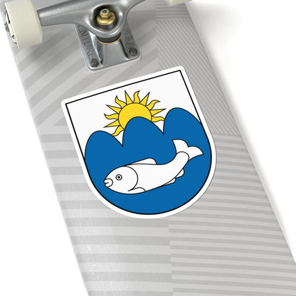 Coat of Arms of Myjava (Slovakia) (Coat of Arms) STICKER Vinyl Kiss-Cut Decal - The Sticker Space