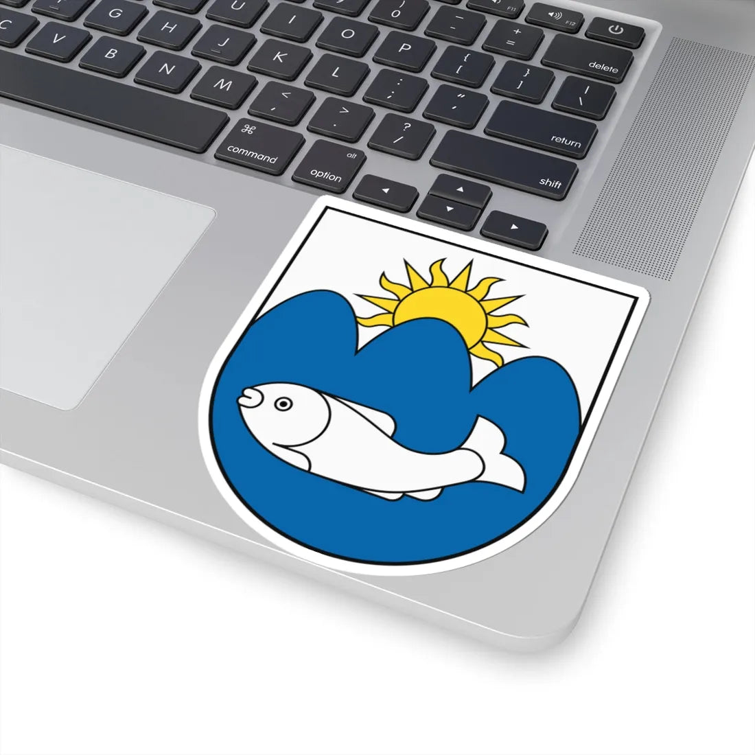 Coat of Arms of Myjava (Slovakia) (Coat of Arms) STICKER Vinyl Kiss-Cut Decal - The Sticker Space