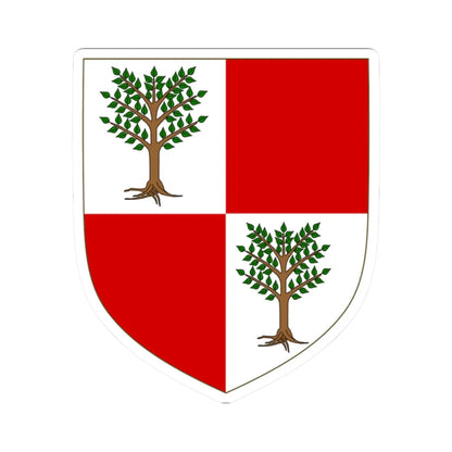 Coat of Arms of Narbona-Arborea (Italy) (Coat of Arms) STICKER Vinyl Kiss-Cut Decal 2 Inch White - The Sticker Space