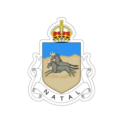 Coat of arms of Natal 1907-1997 STICKER Vinyl Die-Cut Decal - The Sticker Space