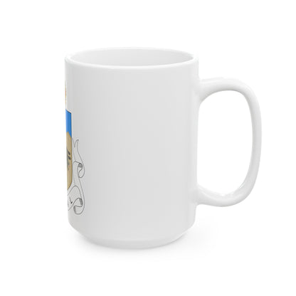 Coat of arms of Natal 1907-1997 - White Coffee Mug-The Sticker Space