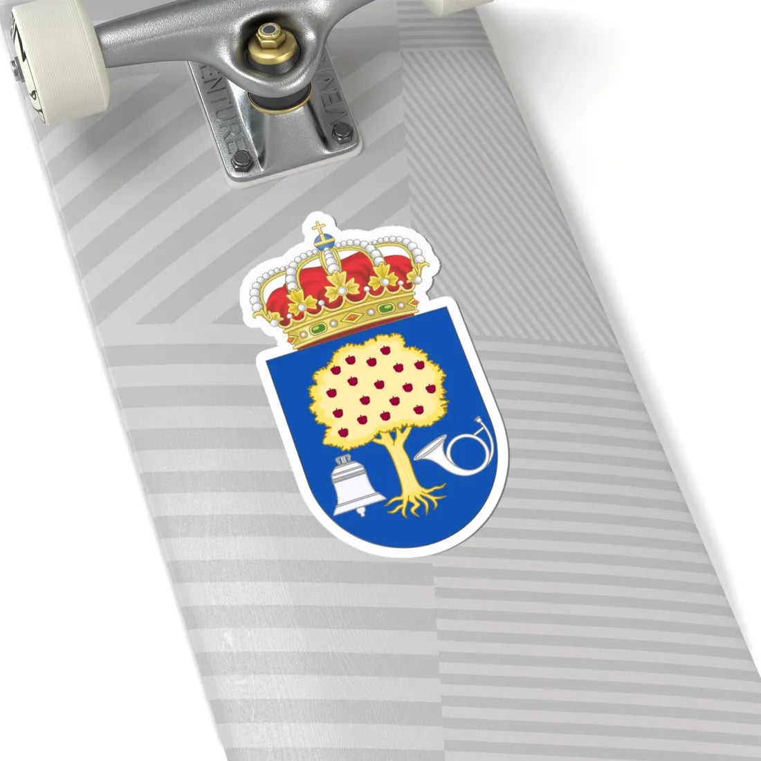 Coat of Arms of Navalmoral de la Mata (Spain) (Coat of Arms) STICKER Vinyl Kiss-Cut Decal - The Sticker Space